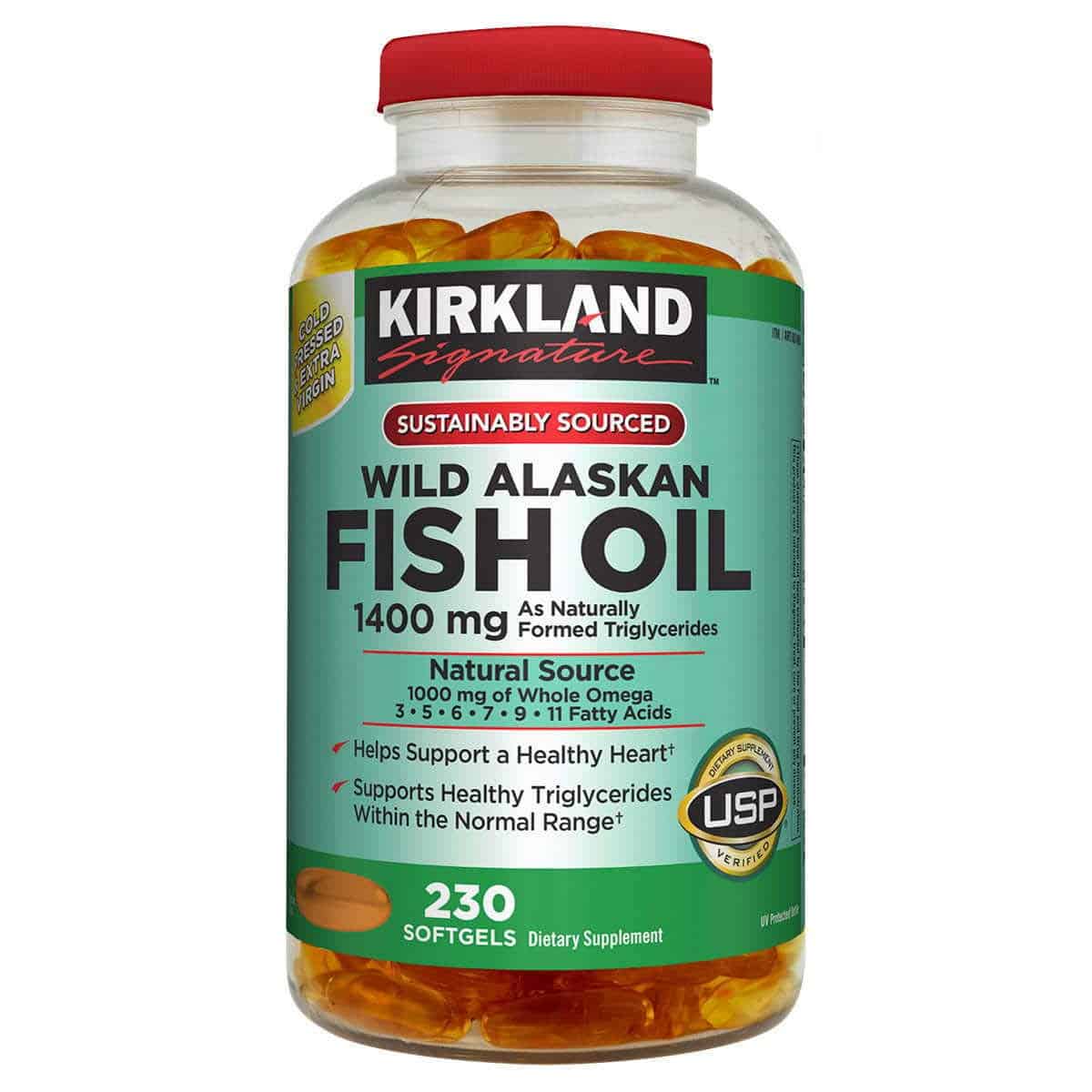 viên uống dầu cá kirkland