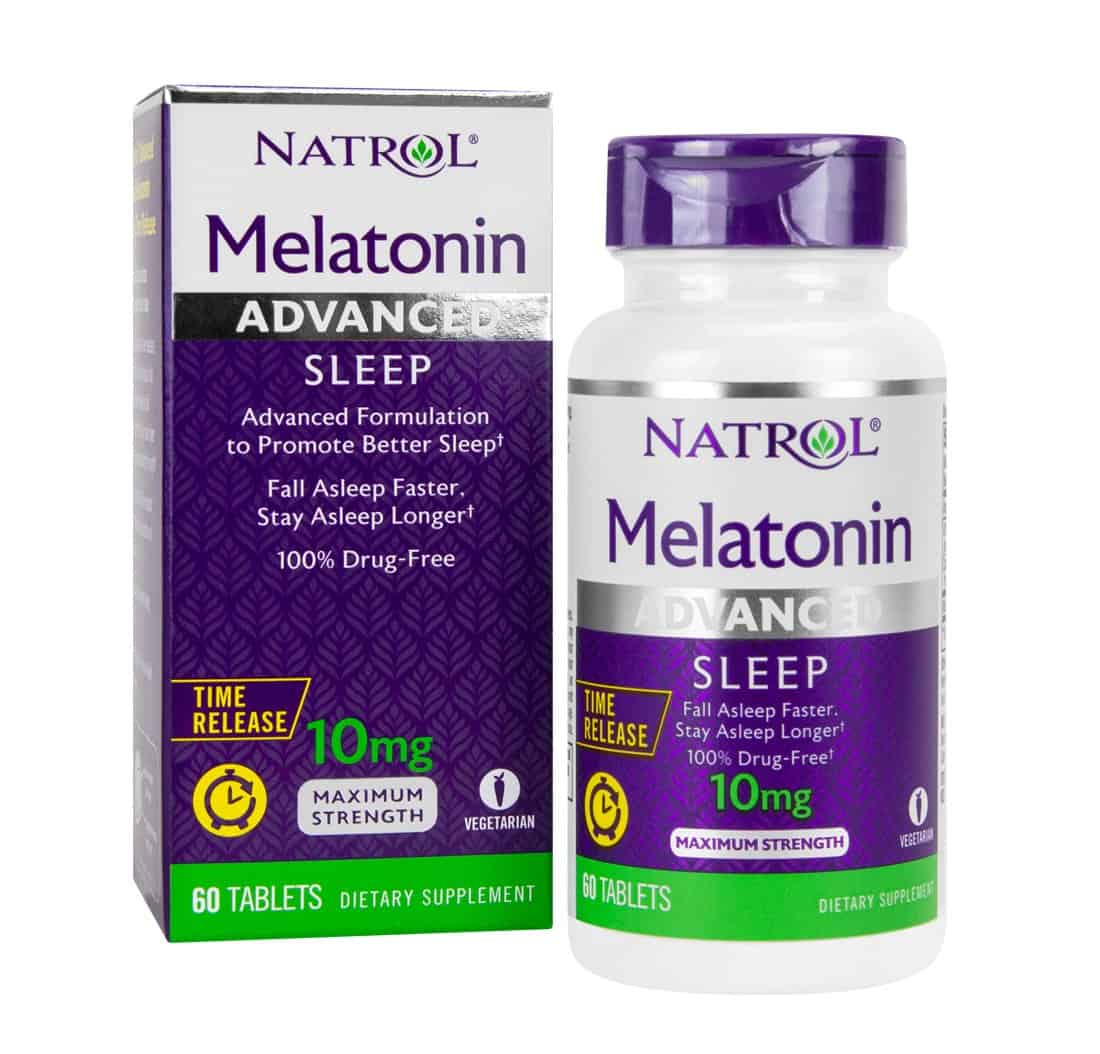 thuốc trị mất ngủ natrol melatonin 10mg