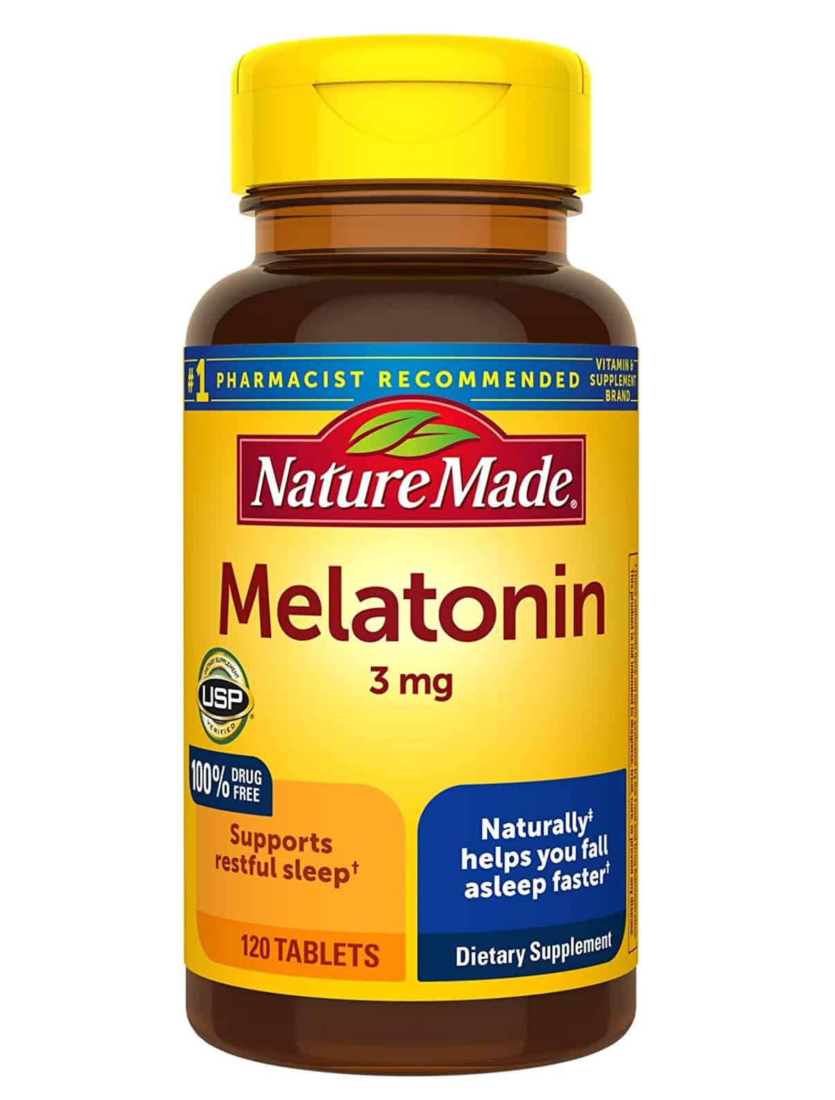 thuốc trị mất ngủ nature made melatonin