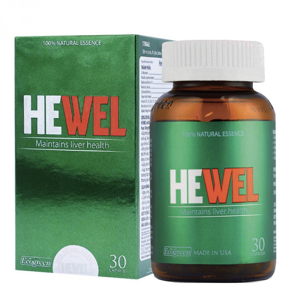 thực phẩm chức năng giải độc gan hewel