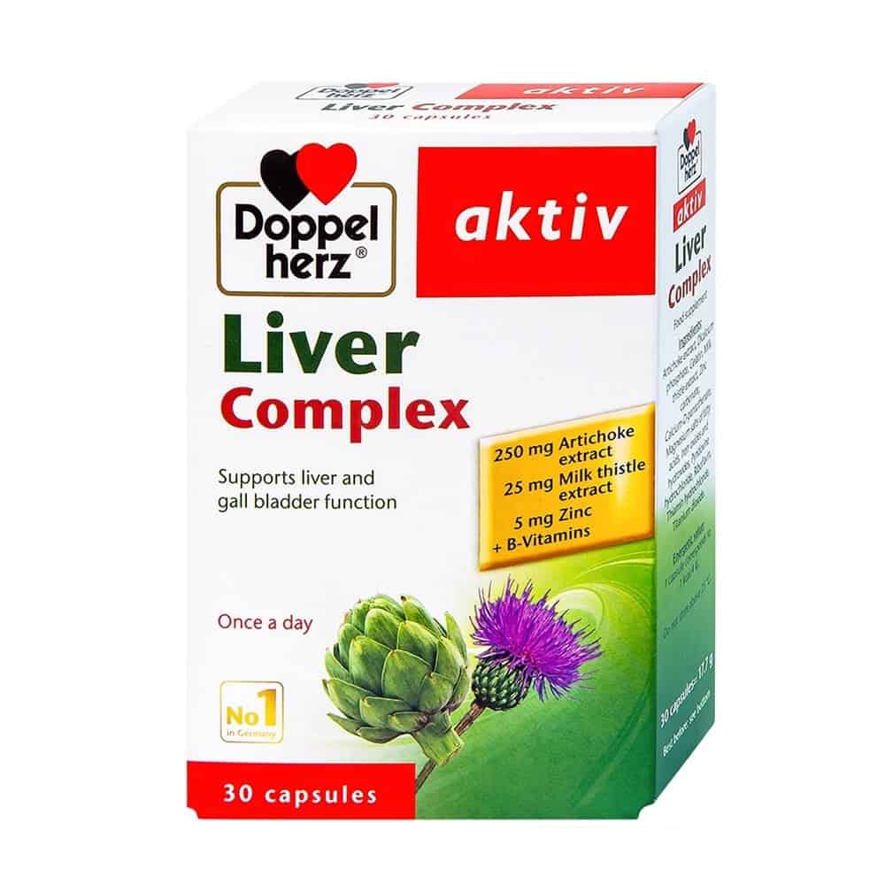 thực phẩm chức năng giải độc gan doppelherz liver complex