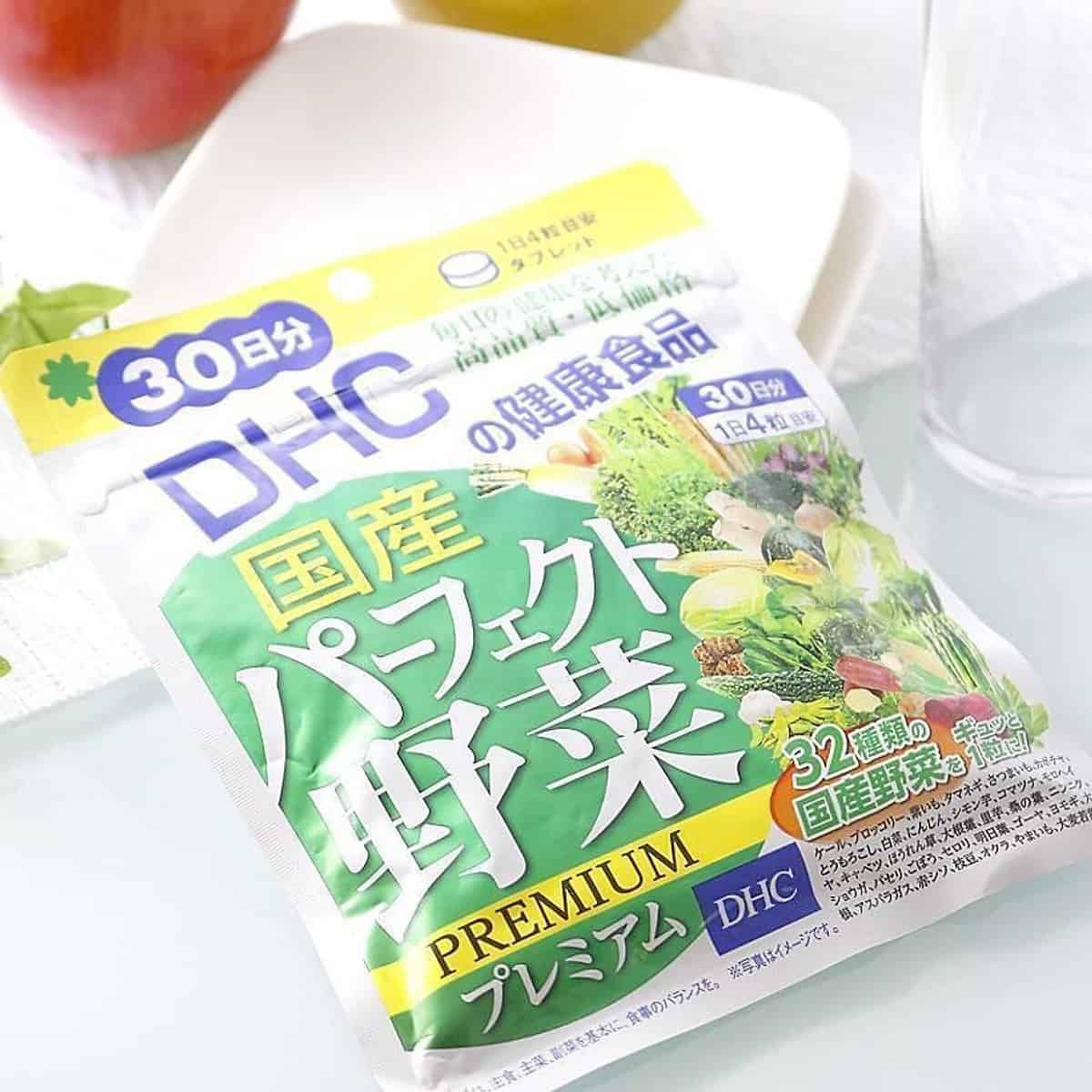 công dụng viên uống dhc rau củ