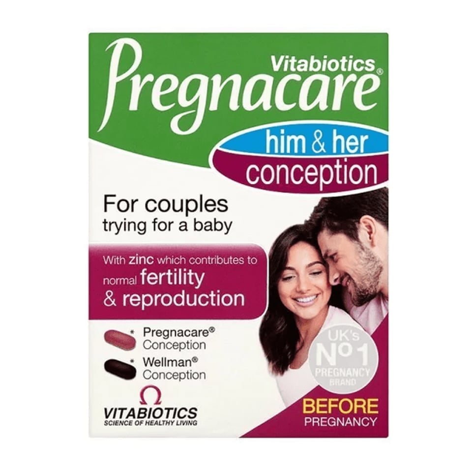 pregnacare him&her conception