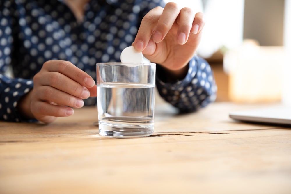 cách dùng viên sủi hạ sốt